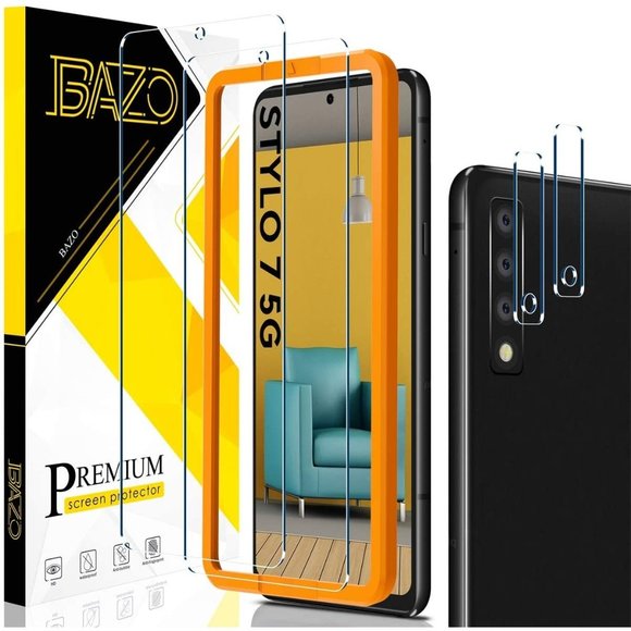 BAZO Other - BAZO Screen Protector and Camera Lens Protector for LG Stylo 7 5G
